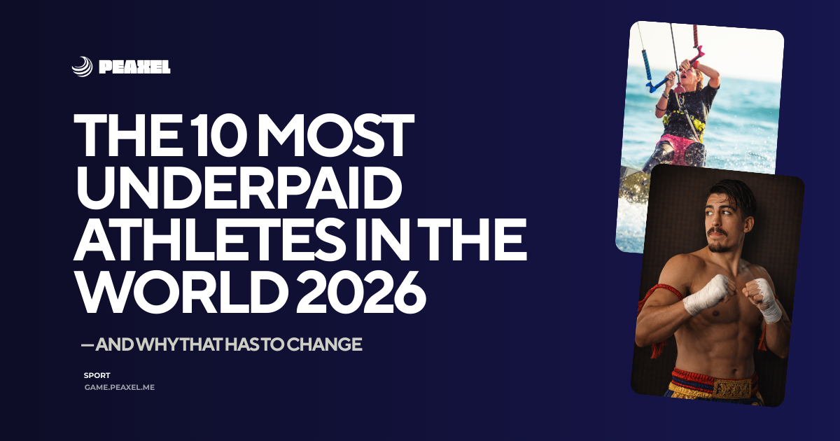 The 10 Most Underpaid Athletes in the World 2026 | Peaxel Game