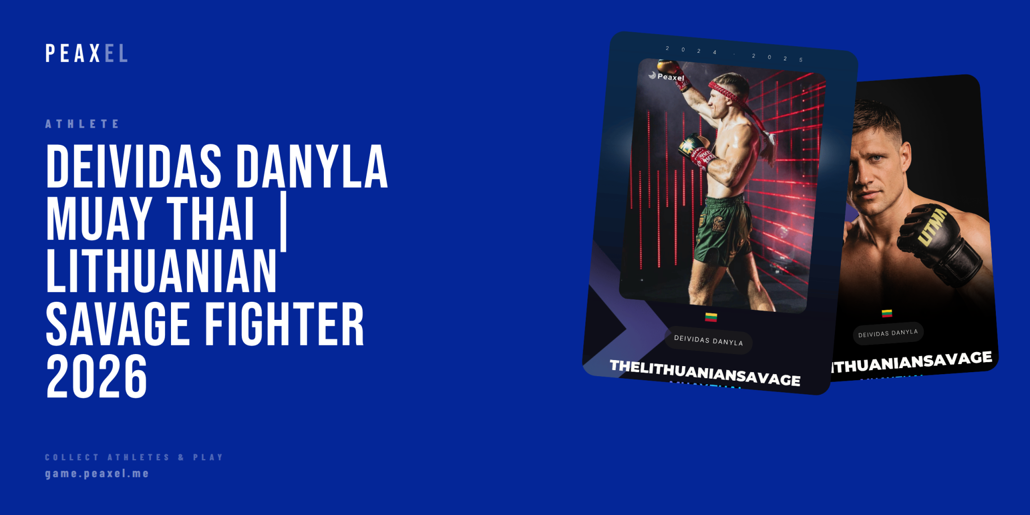 Deividas Danyla | Lithuanian Muay Thai Fighter & ONE Championship Competitor | Peaxel