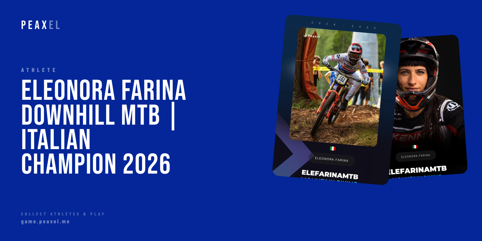 Eleonora Farina: Italy's Downhill Mountain Biking Champion Pushing Limits | Peaxel