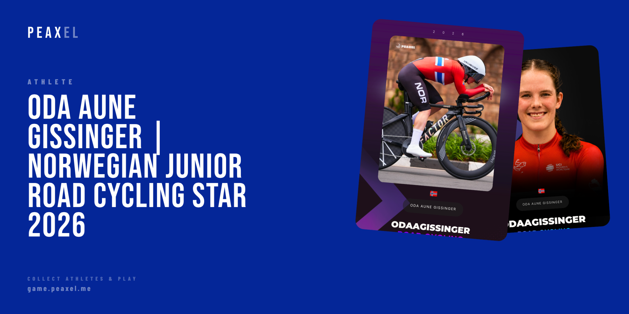 Oda Aune Gissinger: Norway's Junior Road Cycling Prodigy Taking On the World | Peaxel