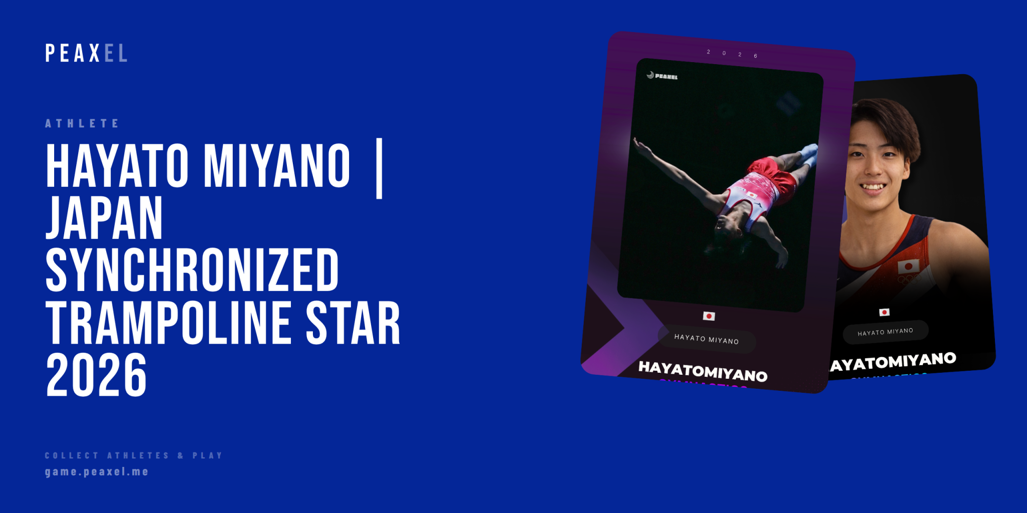 Hayato Miyano: Japan's Rising Star in Synchronized Trampoline Gymnastics | Peaxel