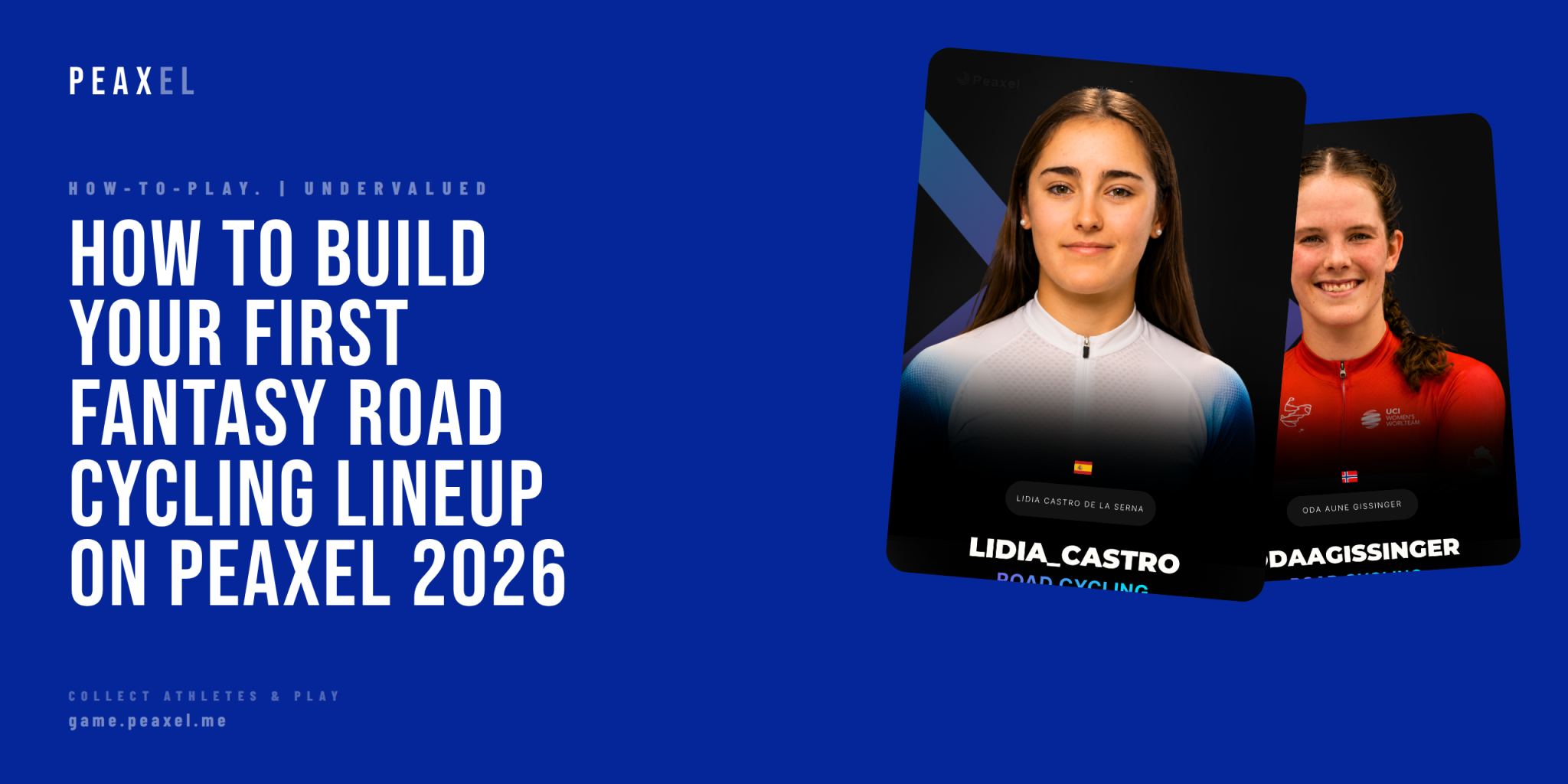 How to Build Your First Fantasy Road Cycling Lineup on Peaxel 2026 | Peaxel