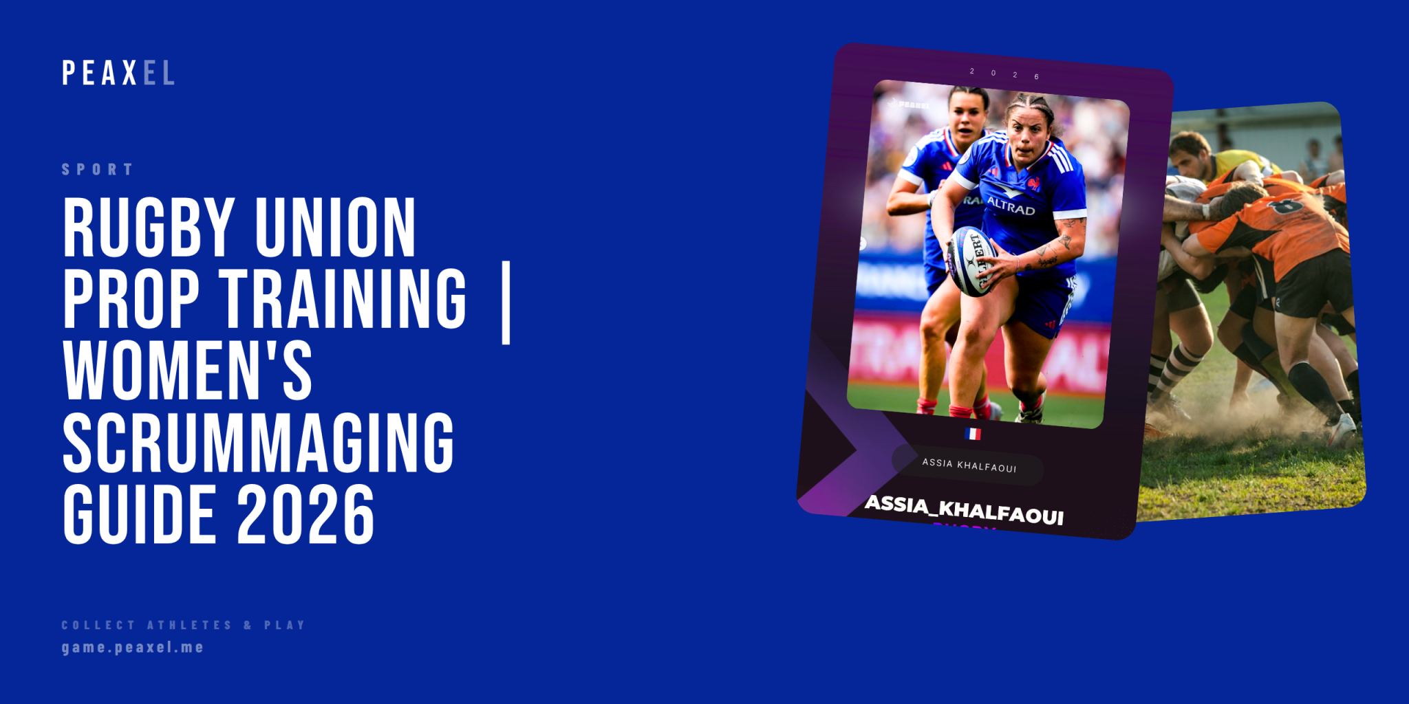 The Training Life of a Rugby Union Prop | Women's Scrummaging Guide 2026 | Peaxel