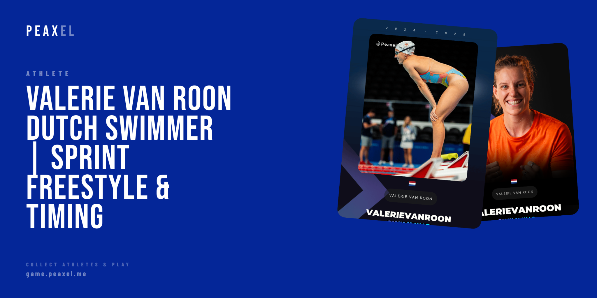 Valerie van Roon: Inside the Dutch Sprint Swimmer's Olympic Quest and How Swimming Timing Works | Peaxel