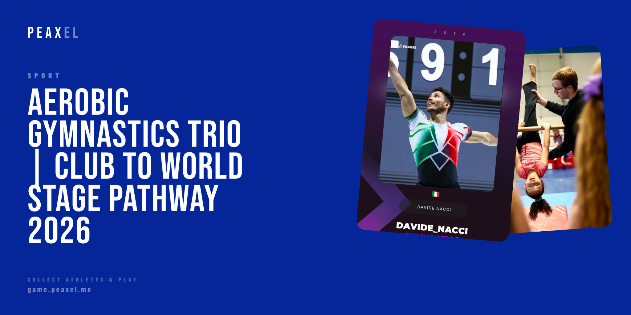 Aerobic Gymnastics Trio: The Pathway from Club to World Stage | Peaxel