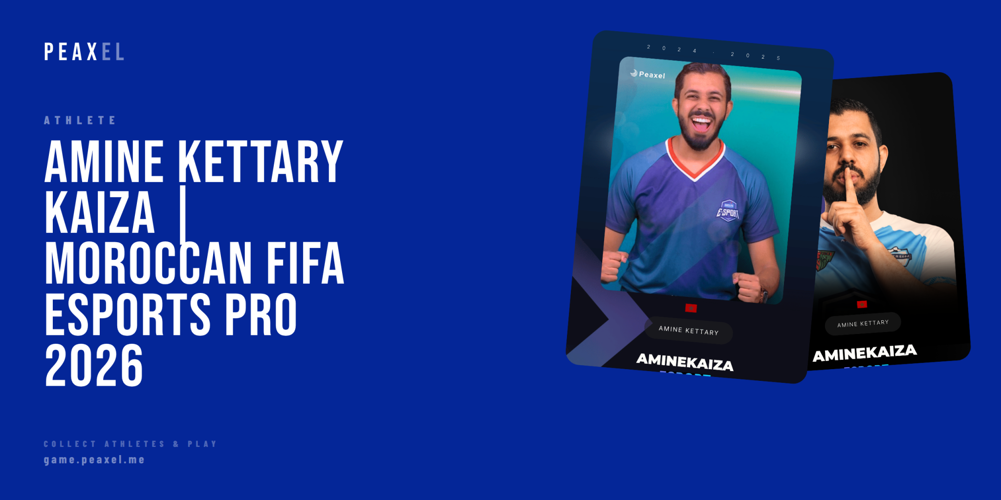 Amine Kettary KaiZa: Morocco's FIFA Esports Pioneer & Content Creator | Peaxel