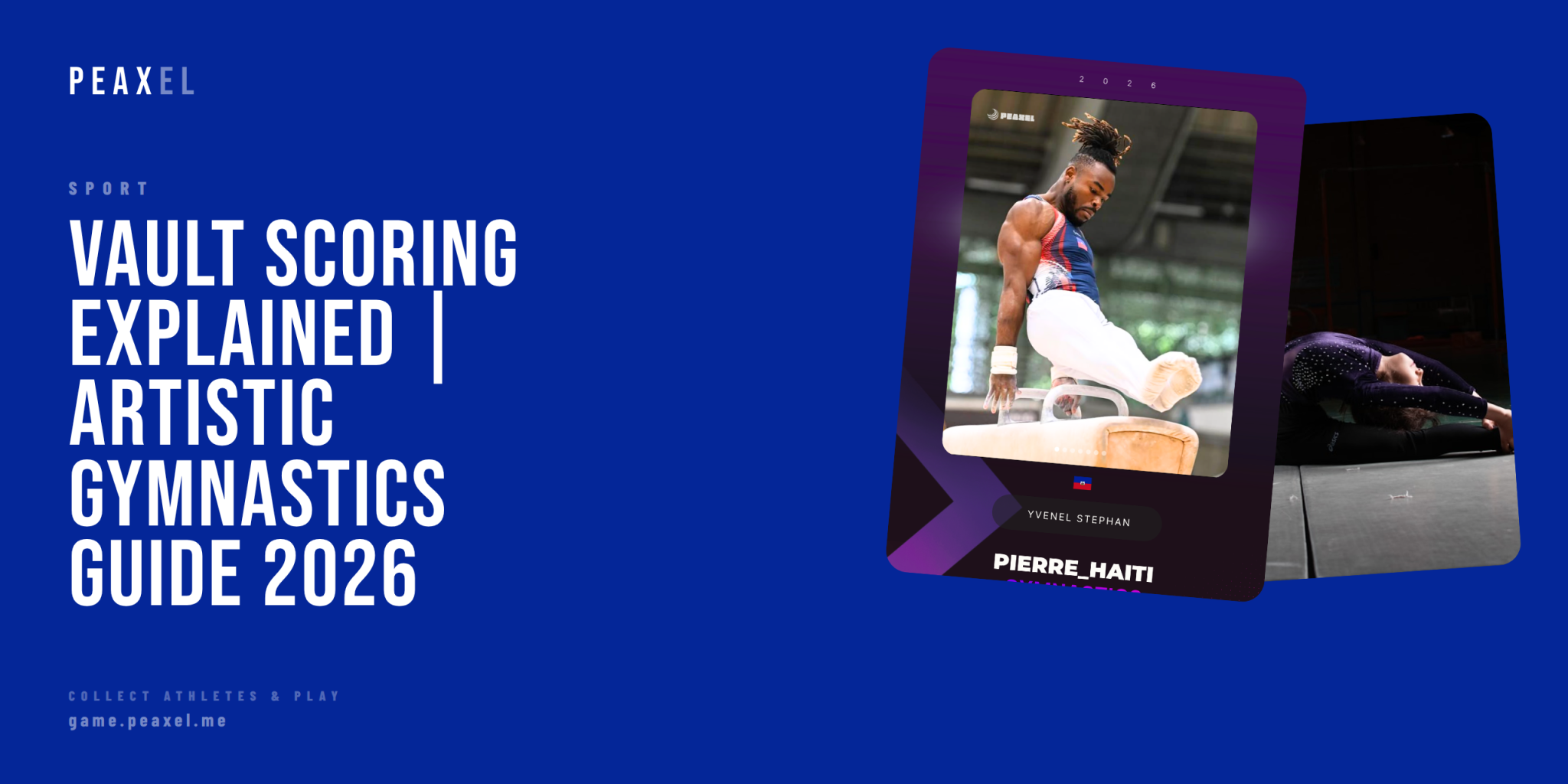 Vault Scoring in Artistic Gymnastics Explained | How Judges Award Points in 2026 | Peaxel