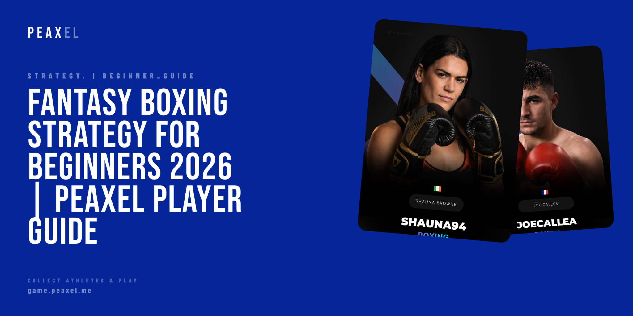 Fantasy Boxing Strategy for Beginners 2026 | Peaxel Player Guide | Peaxel