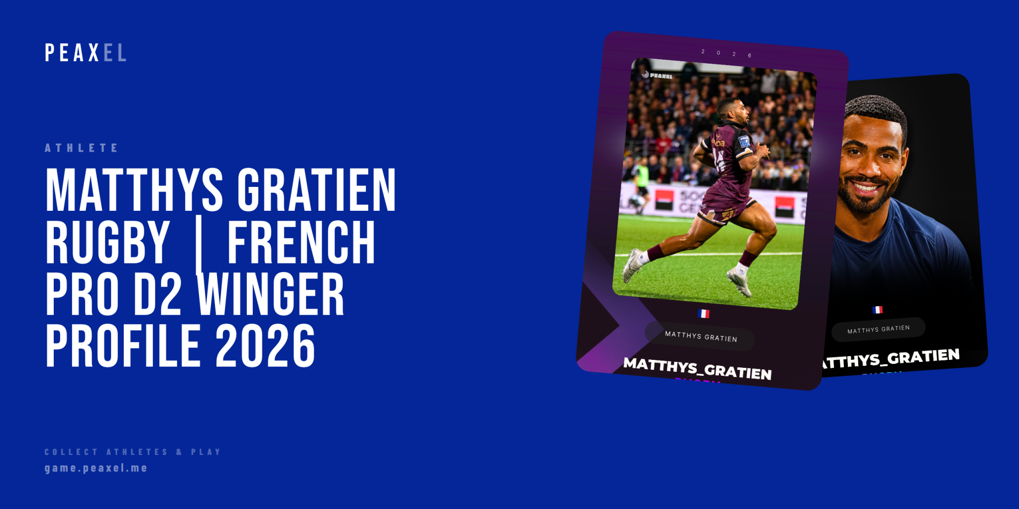 Matthys Gratien: The French Pro D2 Winger Who Fought Back From Facial Fracture | Peaxel