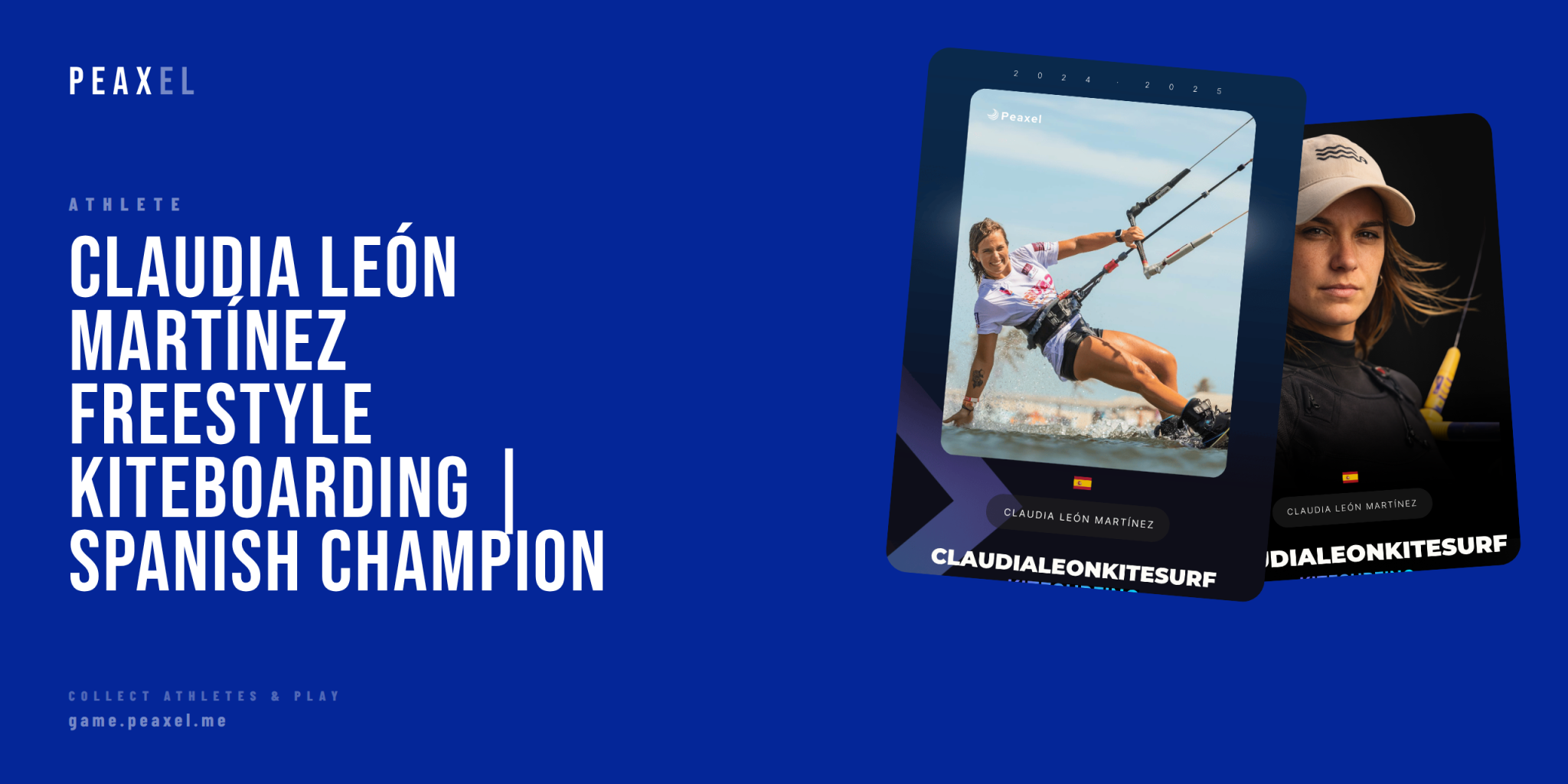 Claudia León Martínez: Spain's Freestyle Kiteboarding Champion Making Waves on the GKA World Tour | Peaxel