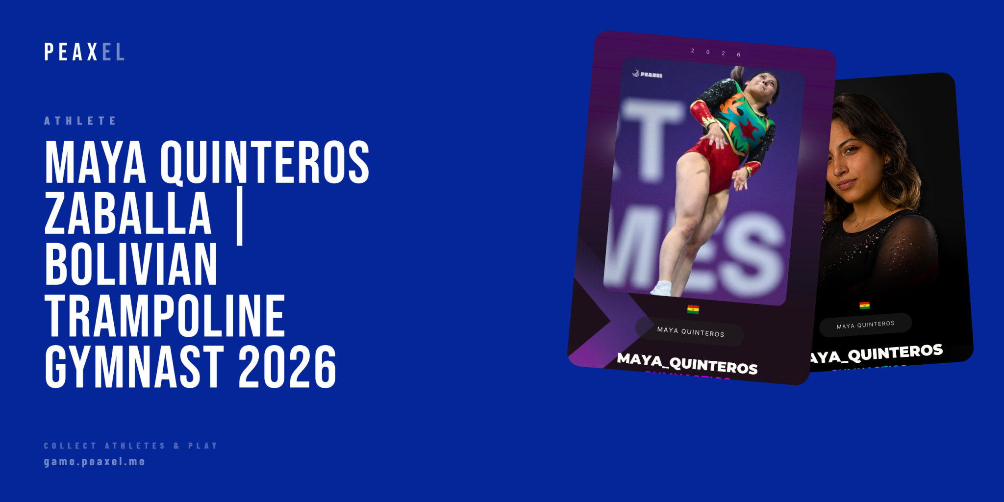 Maya Quinteros Zaballa: Bolivia's Trampoline Gymnastics Pioneer | Peaxel