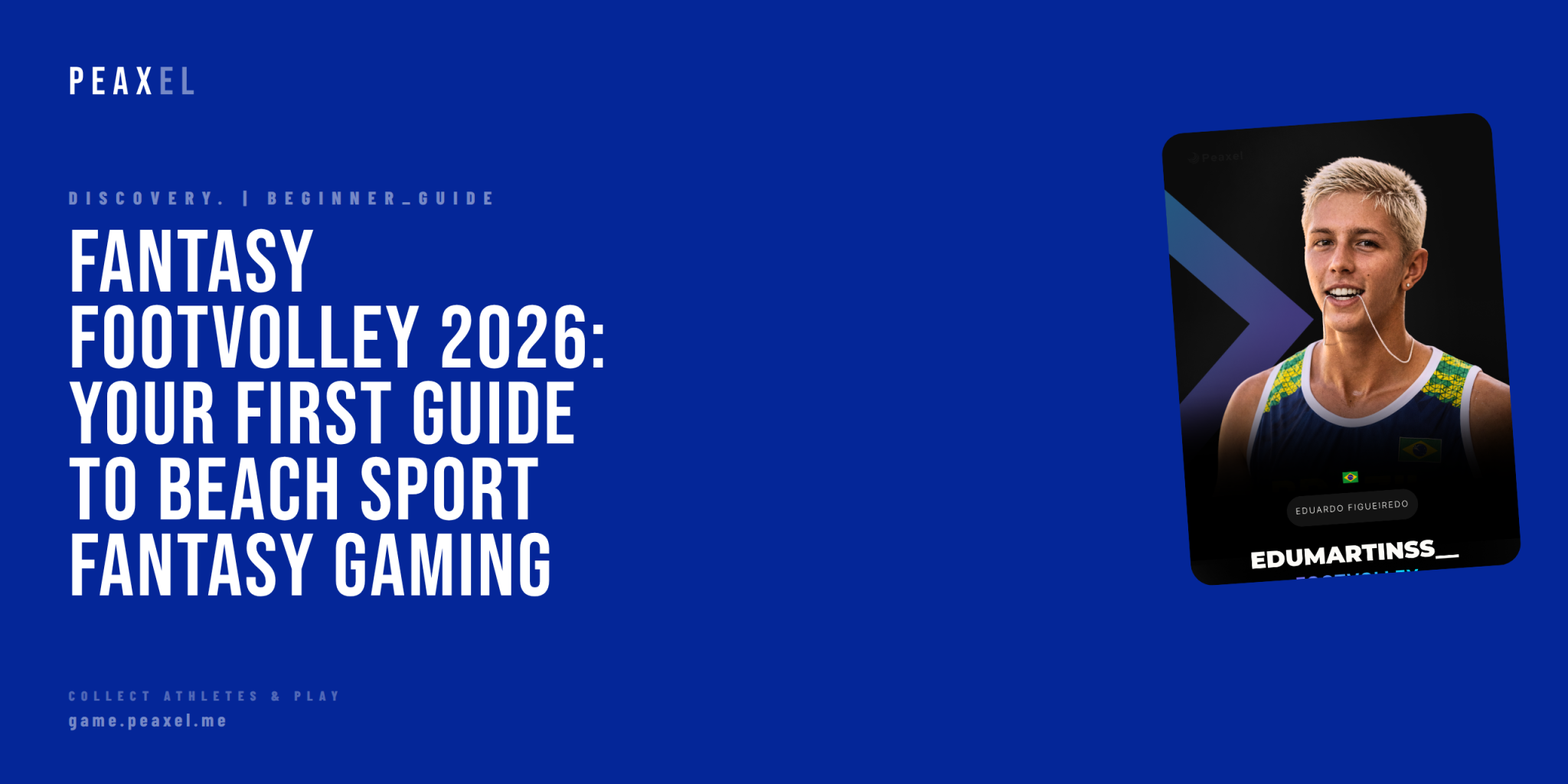 Fantasy Footvolley 2026: Your First Guide to Beach Sport Fantasy Gaming | Peaxel