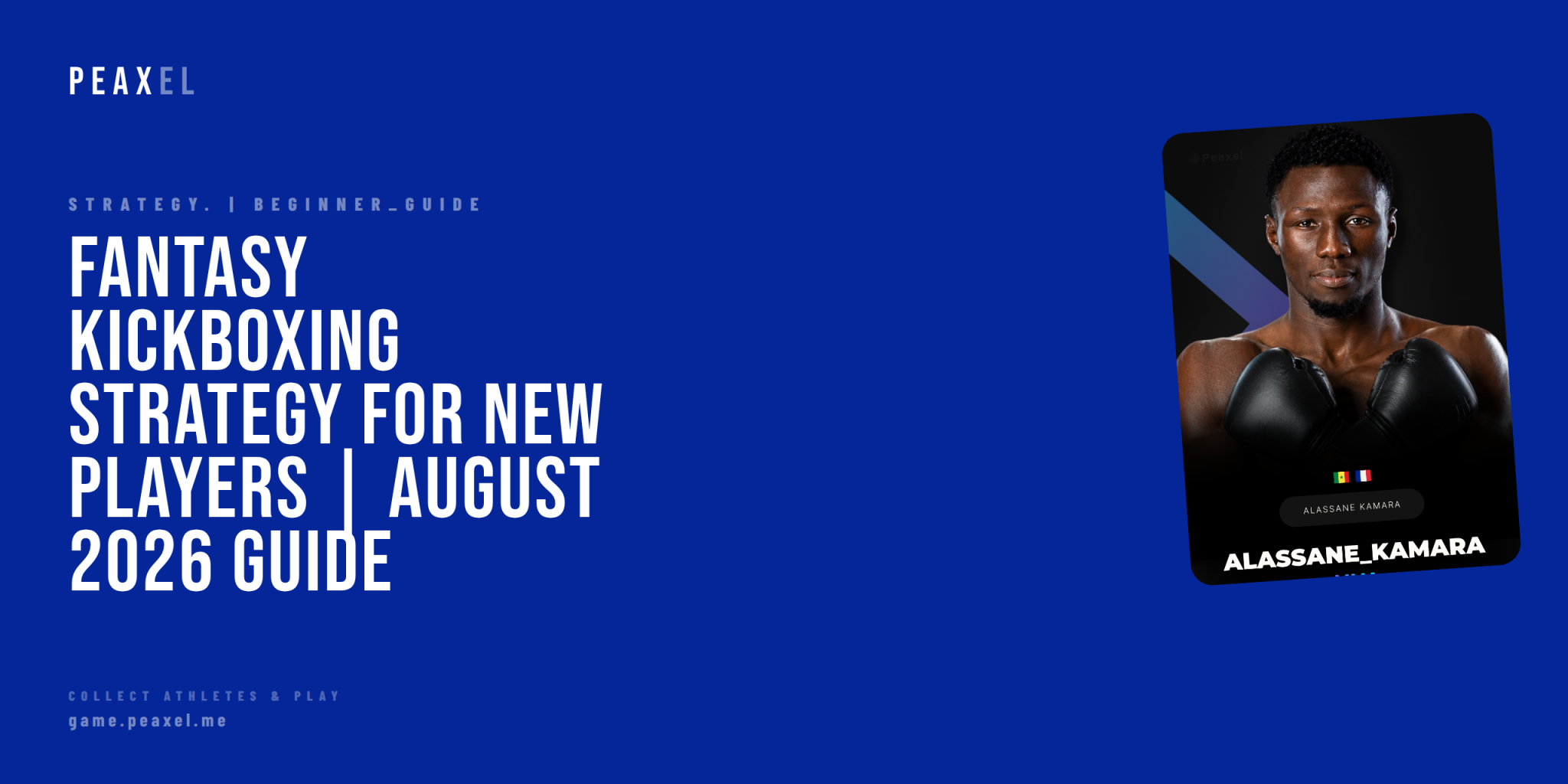 Fantasy Kickboxing Strategy for New Players | August 2026 Guide | Peaxel