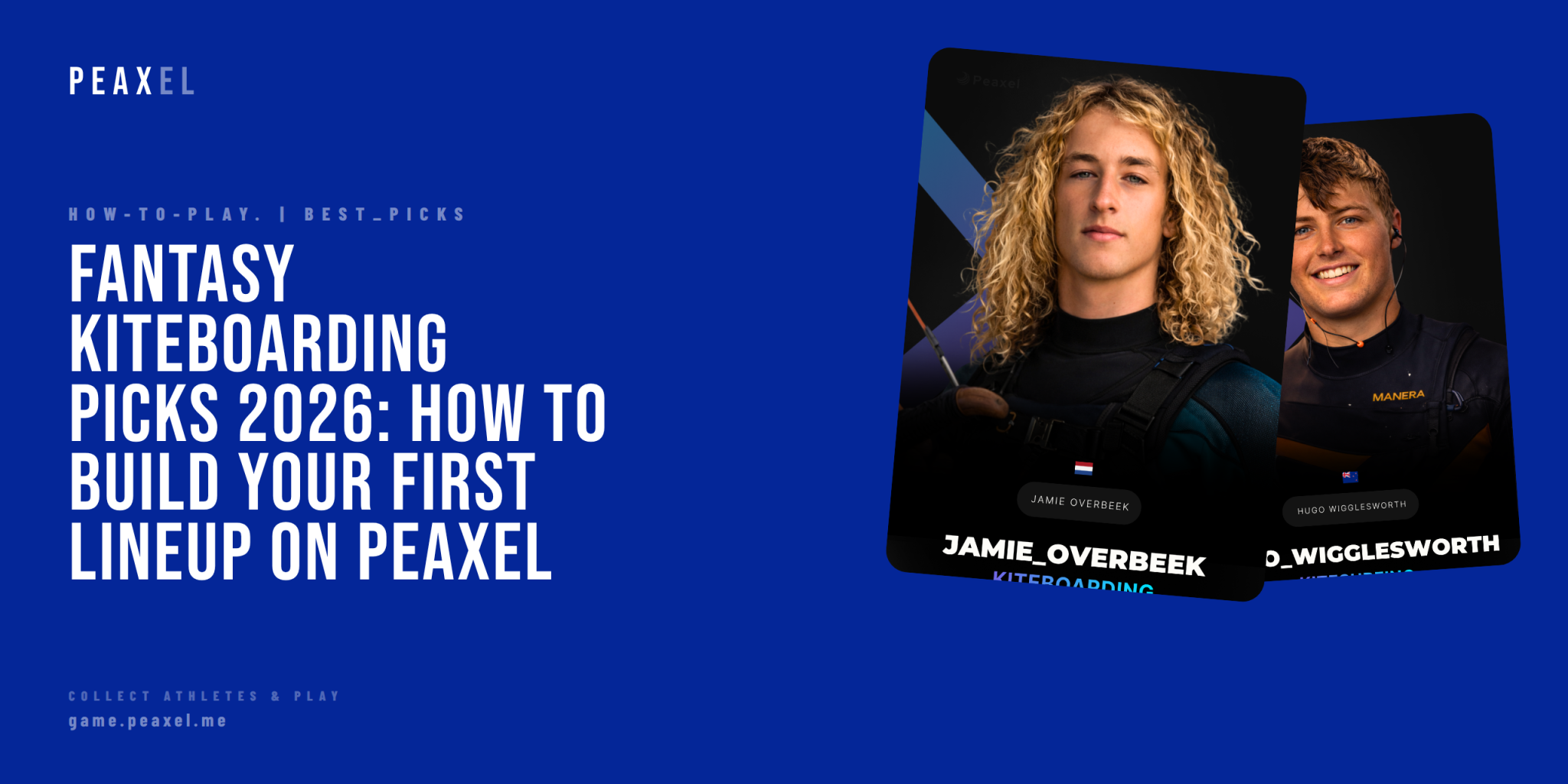 Fantasy Kiteboarding Picks 2026: How to Build Your First Lineup on Peaxel | Peaxel