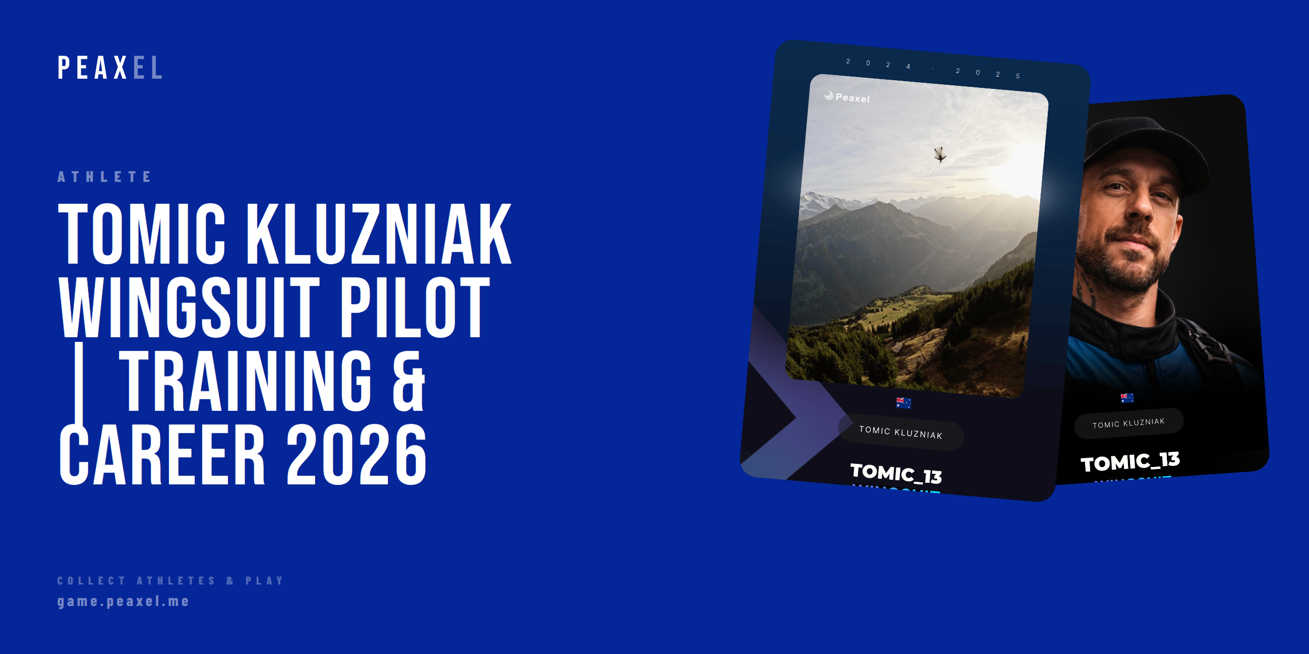 Tomic Kluzniak: Inside the Training Life of a World-Class Wingsuit Pilot | Peaxel