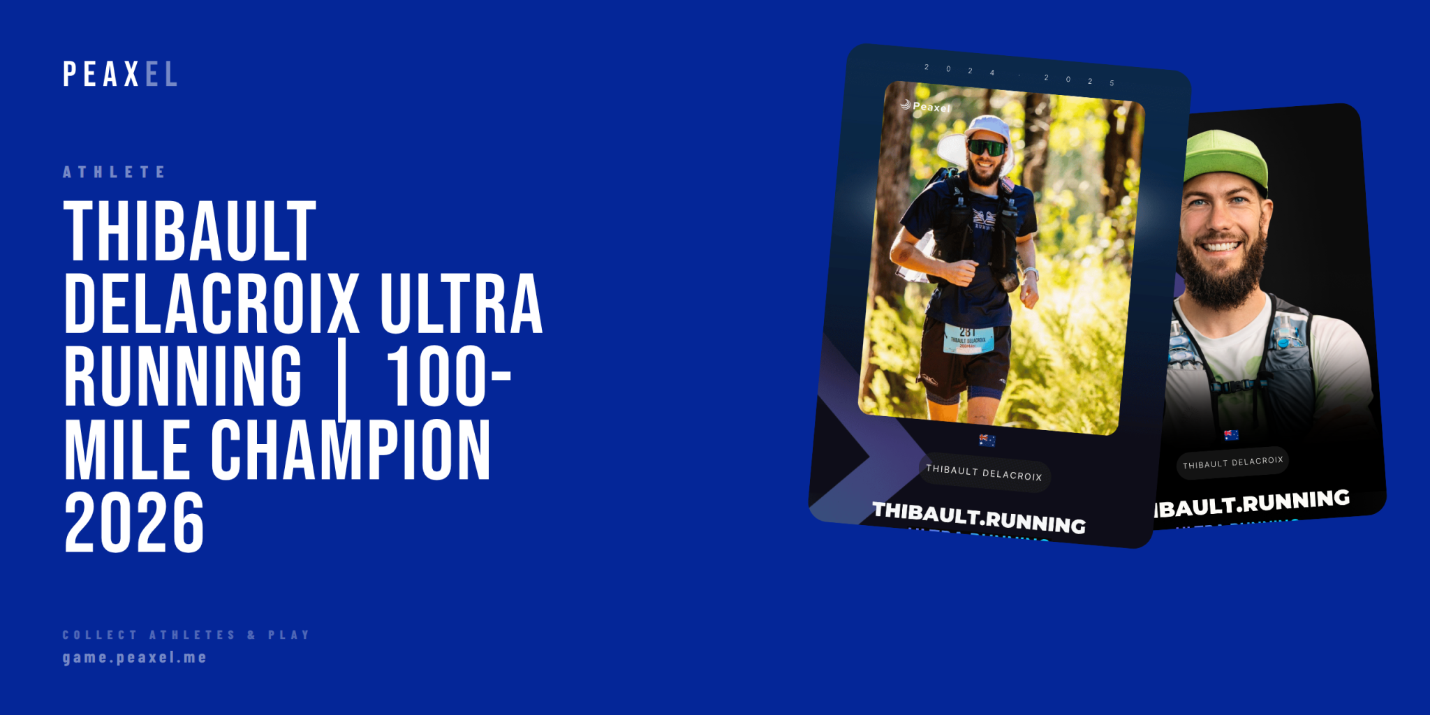 Thibault Delacroix Ultra Running | 100-Mile Champion & Equipment Insights | Peaxel