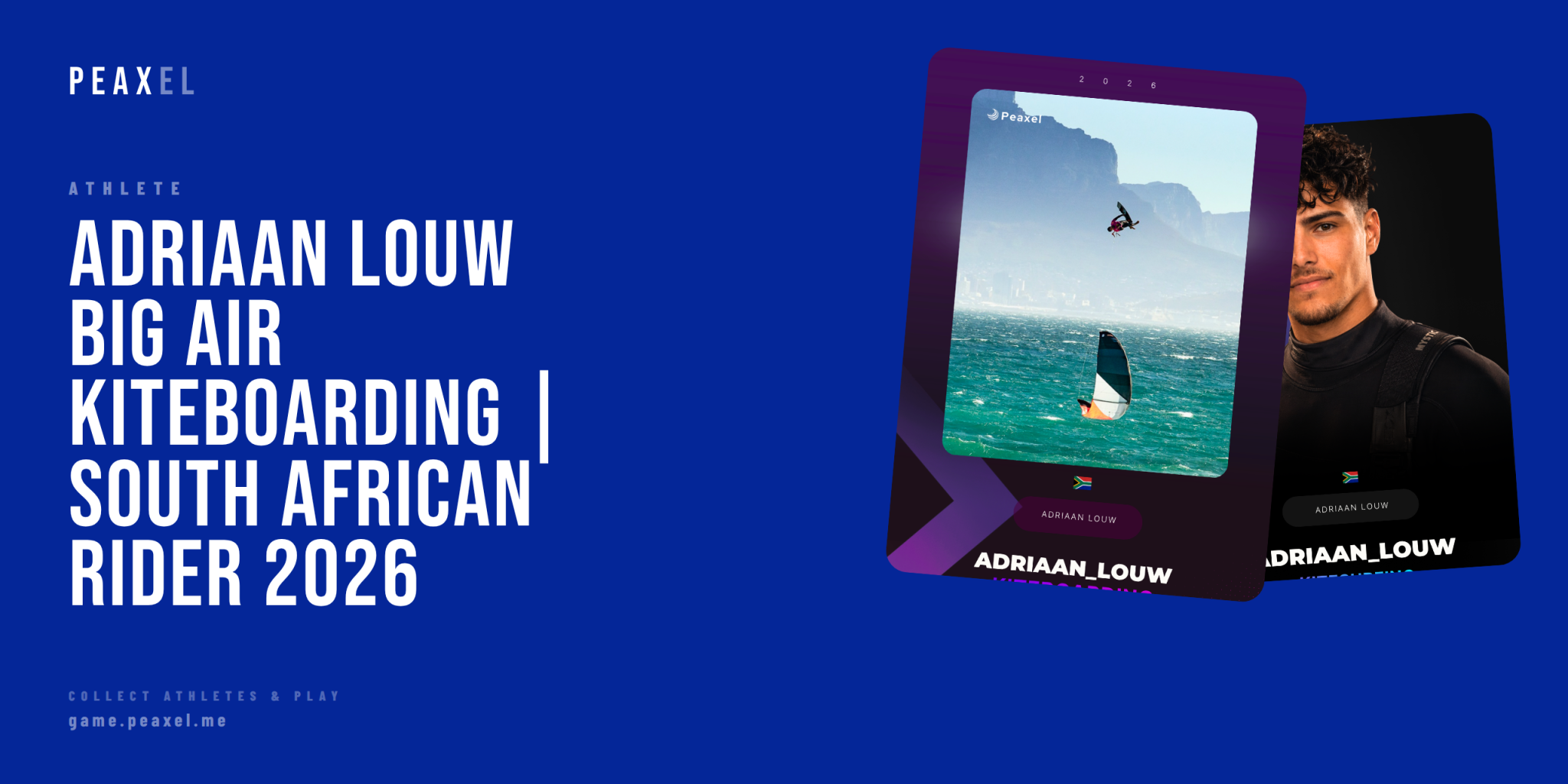 Adriaan Louw: South Africa's Rising Big Air Kiteboarder Building His Career | Peaxel